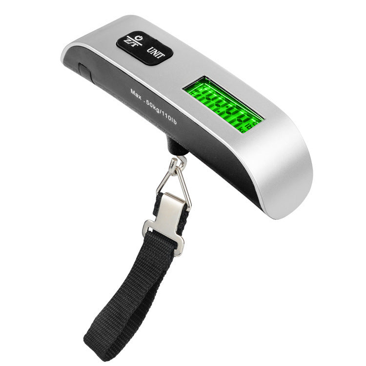 50kg Lcd Luggage Scale Electronic Digital Portable Suitcase Travel Scale Weighs Baggage Bag Hanging Scales Balance Weight - AMINXPRES