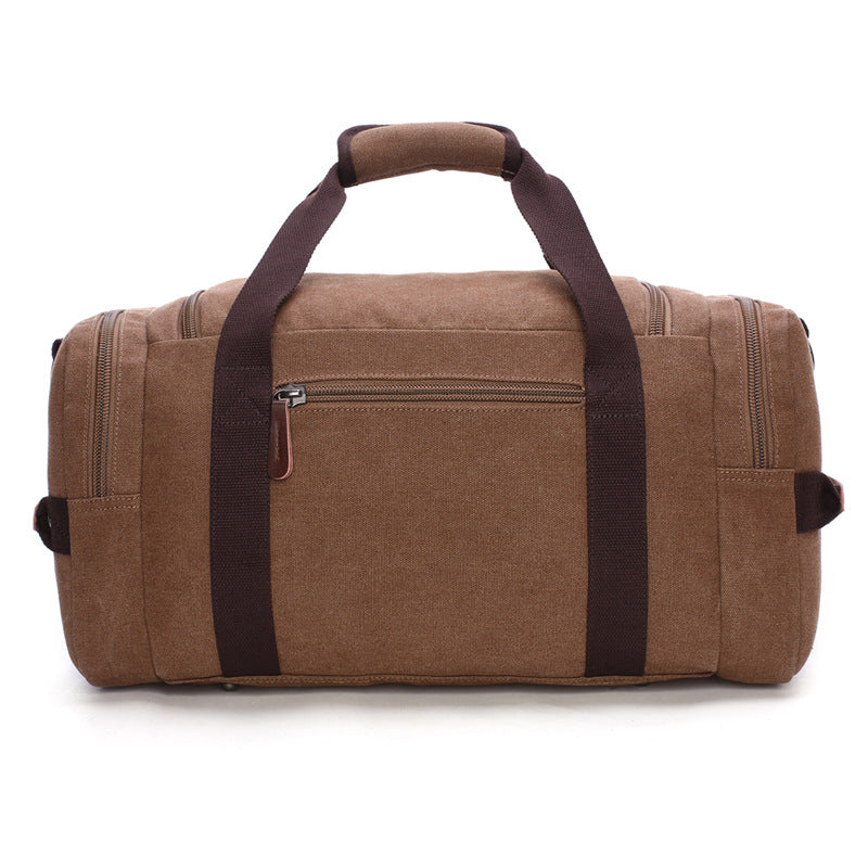 Travel bag student shoulder slung hand bag large capacity travel canvas bag luggage bag - AMINXPRES