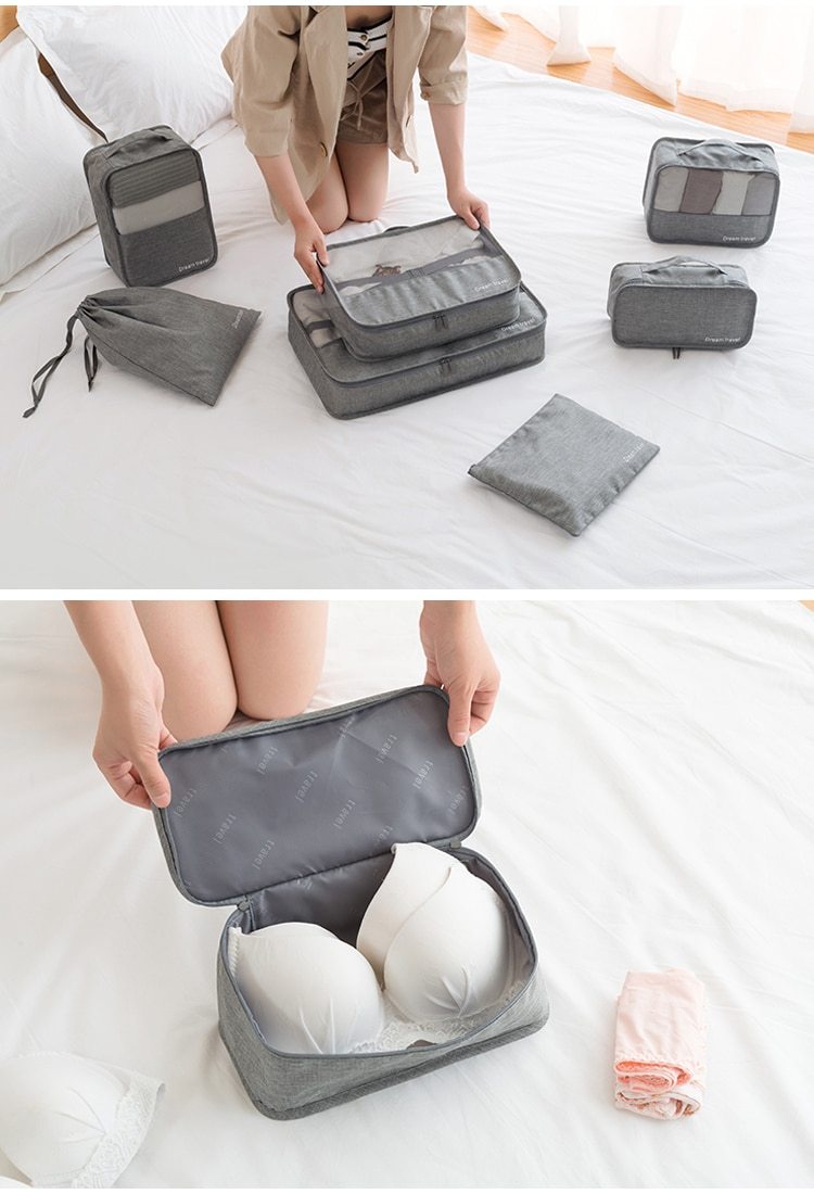 Waterproof Travel Tote Bag Set of 7 - AMINXPRES