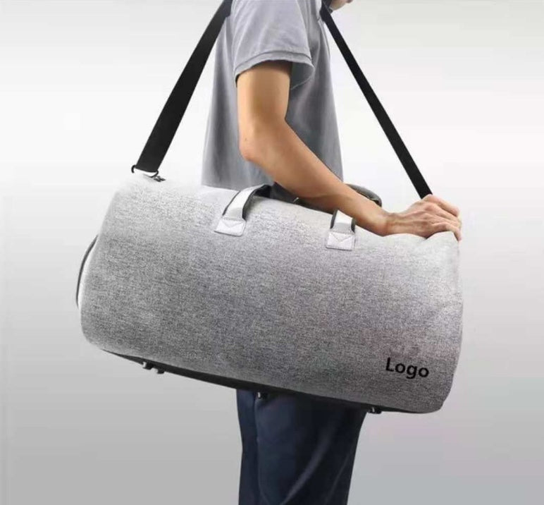 Travel Garment Bag with Shoulder Strap Duffel Bag Carry on Hanging Suitcase Clothing Business Bag Multiple Pockets - AMINXPRES
