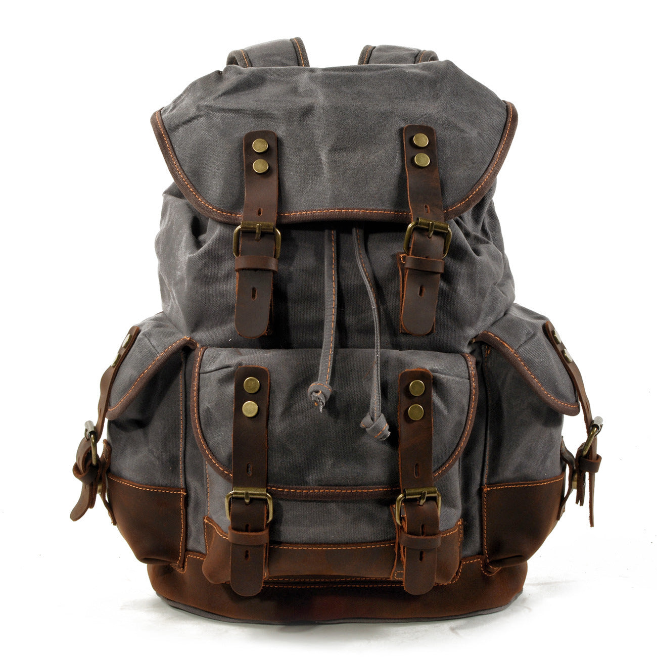 Wear-resistant canvas backpack - AMINXPRES