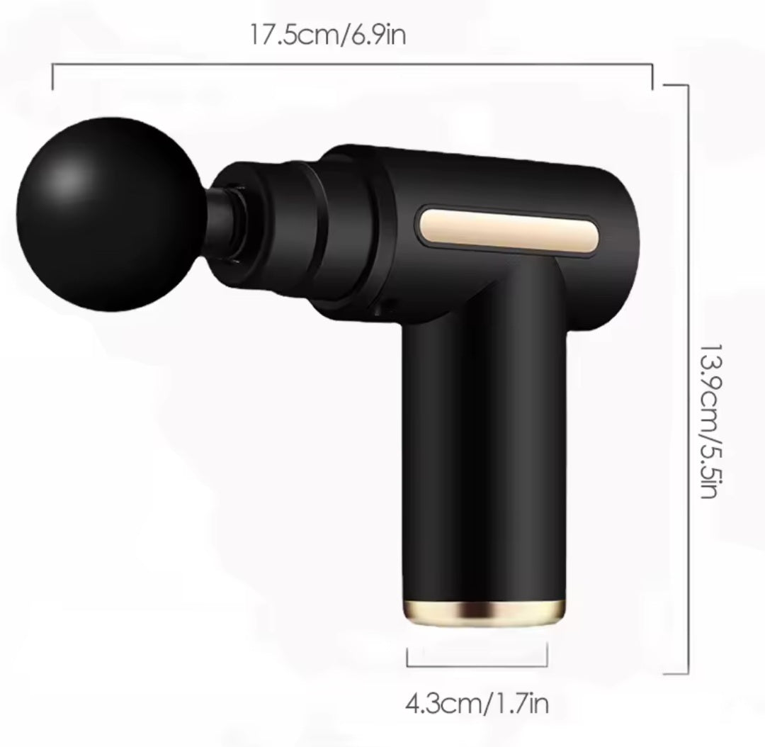 Pistola de masaje
